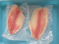frozen tilapia fillets IQF IVP