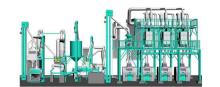 50T/D maize mill machine