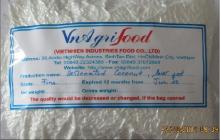  Coconut :  desiccated   coconut  low fat and high fat