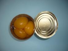 canned yellow peach in syrup