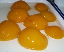 canned yellow peach halves crop 2012