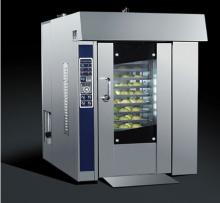 OVEN-MINI HOT AIR ELECTRIC ROTARY OVEN/12 TRAYS CRO-12D, WITH STEAMER