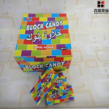 colorful block press candy