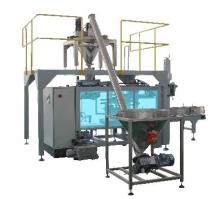 Automatic bag given packaging machine unit for powder