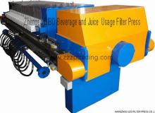 Filter press Zhengpu Beverage and Juice Using Filter Press