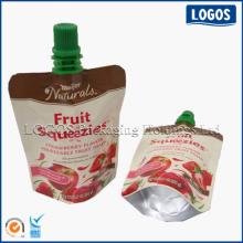 Bottom Gusset Pouch With Spout