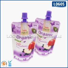 Baby Food Packaging Pouch With Spout