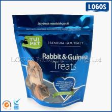 Aluminium Foil Zipper Stand Up Pet Food Bag