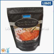 Zipper Stand Up Pouch For Fresh Food Packaging