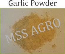 Dehydrated garlic powder