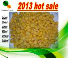 Vacuum Packed  Canned  Sweet  Corn  kernels 425ml from new crop