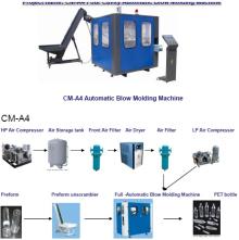  Automatic  PET bottle  blow   molding   machine , 4 cavities