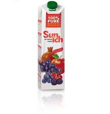Mix red fruits juice