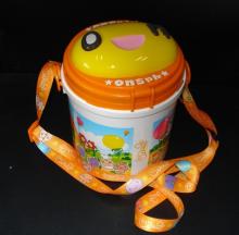  plastic  popcorn packaging  bucket 