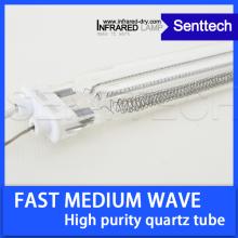 Transparent quartz  glass  electric heating element