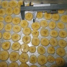 Frozen IQF banana slices