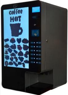 Table-top coffee vending machine