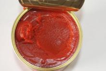 Canned Tomato Paste, Sachet Tomato Paste