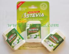 Stevia tablets in dispenser with blister packing