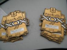 liquor packaging label,self adhensive bottle label