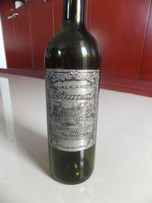 wine bottle custom label,tin wine bottle label