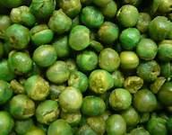 Fried green peas
