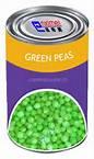 canned green peas
