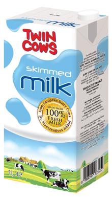 Twin Cows Skimmed Milk