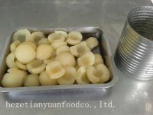 canned pear halves