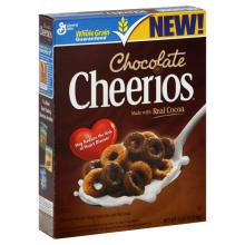 GM CHEERIOS CHOCOLATE CEREAL