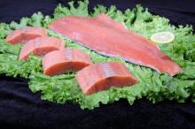 chum salmon fillets/portions