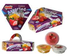 Assorted Flavour Pudding With Nata De Coco　
