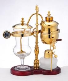 Belgium  coffee   pot  titanium plating