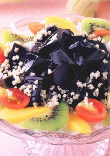 grass jelly for bubble tea, canned grass jelly