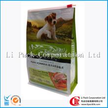 Top Slider Flat Bottom Bag For Food Packaging