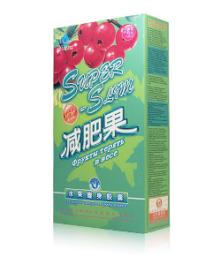 Super slim pomegranate pills / green  red side
