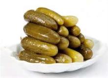 Pickled Cucumber and Gherkin