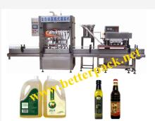 liquid olive oil filling machine capping machine