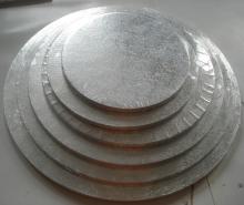 Round Foil Corrugated Cake Drum