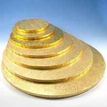 Gold Foil Corrugated Cake Drum