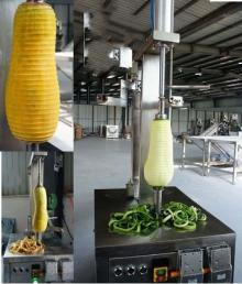 Pumpkin peeling machine