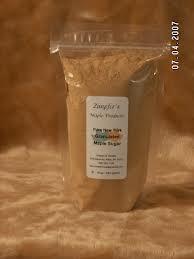 Granulated maple  sugar 