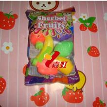 10g Plastic fruit type powder Candy