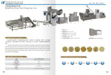 Fried food production equipment production line