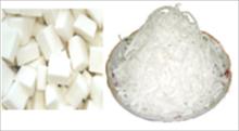 IQF Coconut  Meat  Dices or  Sticks 