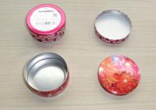 Cream Aluminium Screw Can
