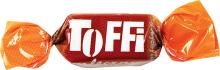 Milk flavour toffee candy