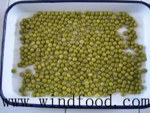 canned green peas