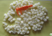 Frozen diced fragrant pear