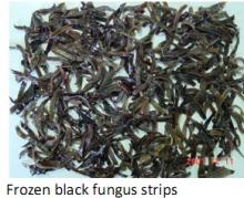 frozen black fungus strips